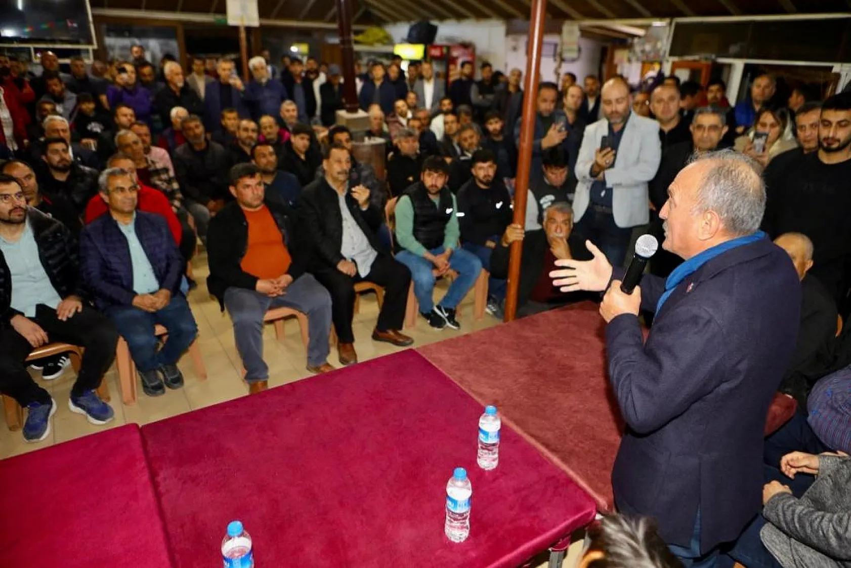 Aday Saatcı'dan Mahalle Ziyaretleri