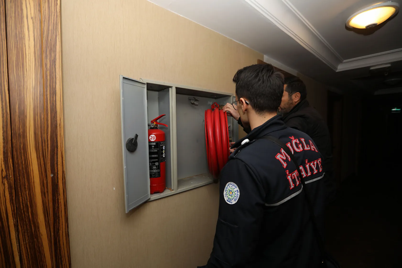 Büyükşehir tesislerde yangın denetimlerine devam ediyor
