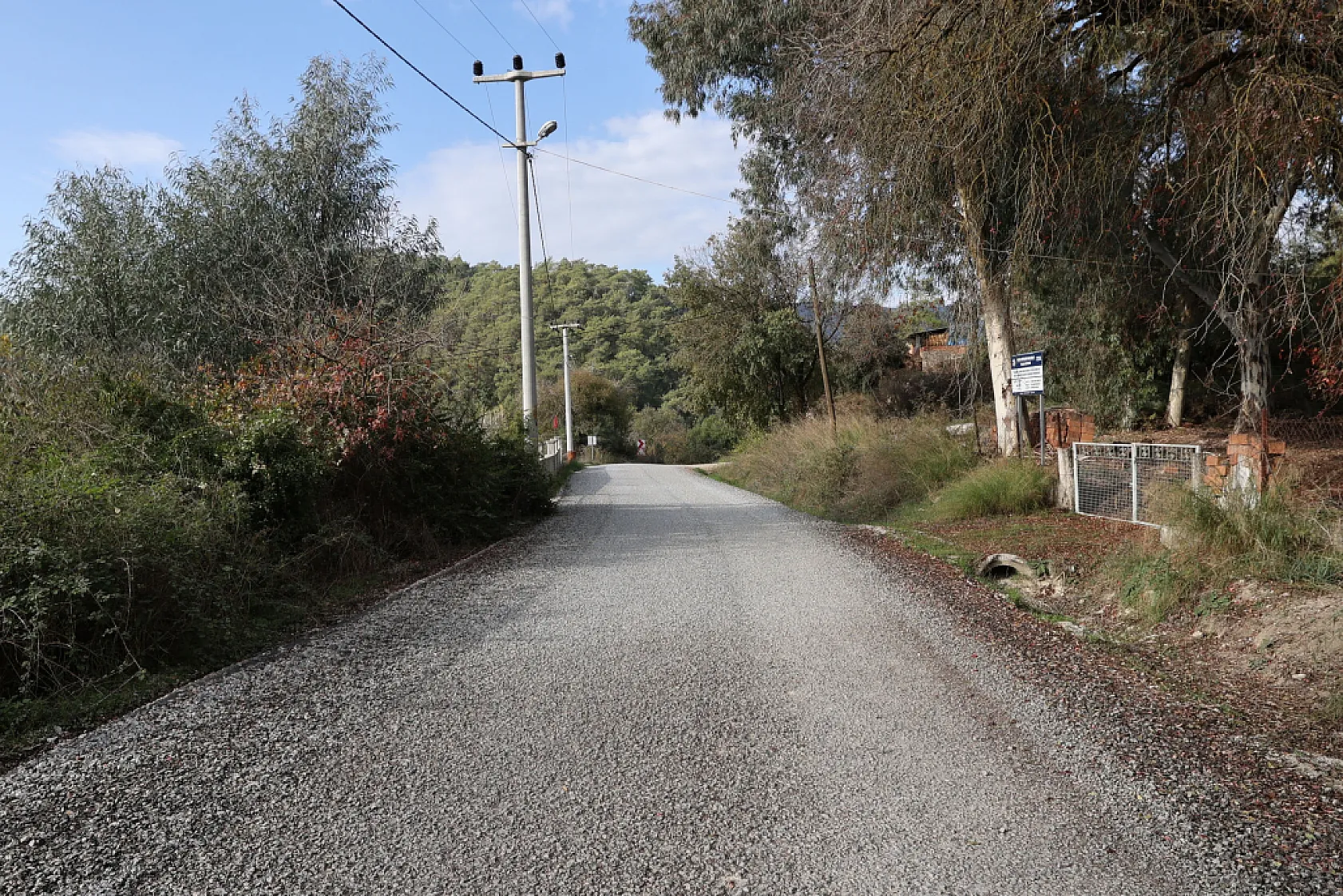 Muğla Büyükşehir, Ula Kırsalında 17,5 Milyonluk Yol Yatırımını Tamamladı