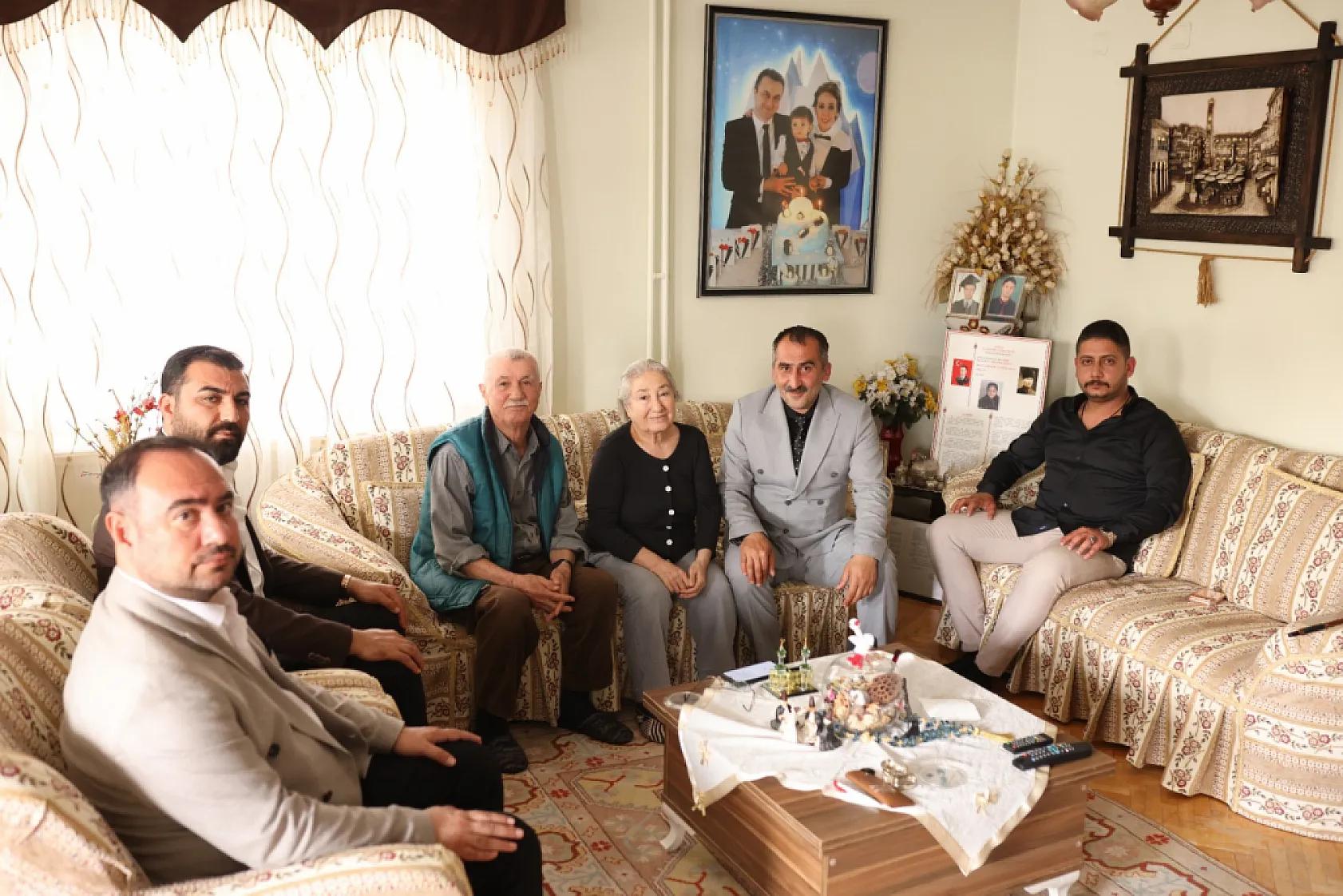 MHP Muğla İl Başkanı Oltulu'nun İlk Ziyareti Şehit Ailesine Oldu