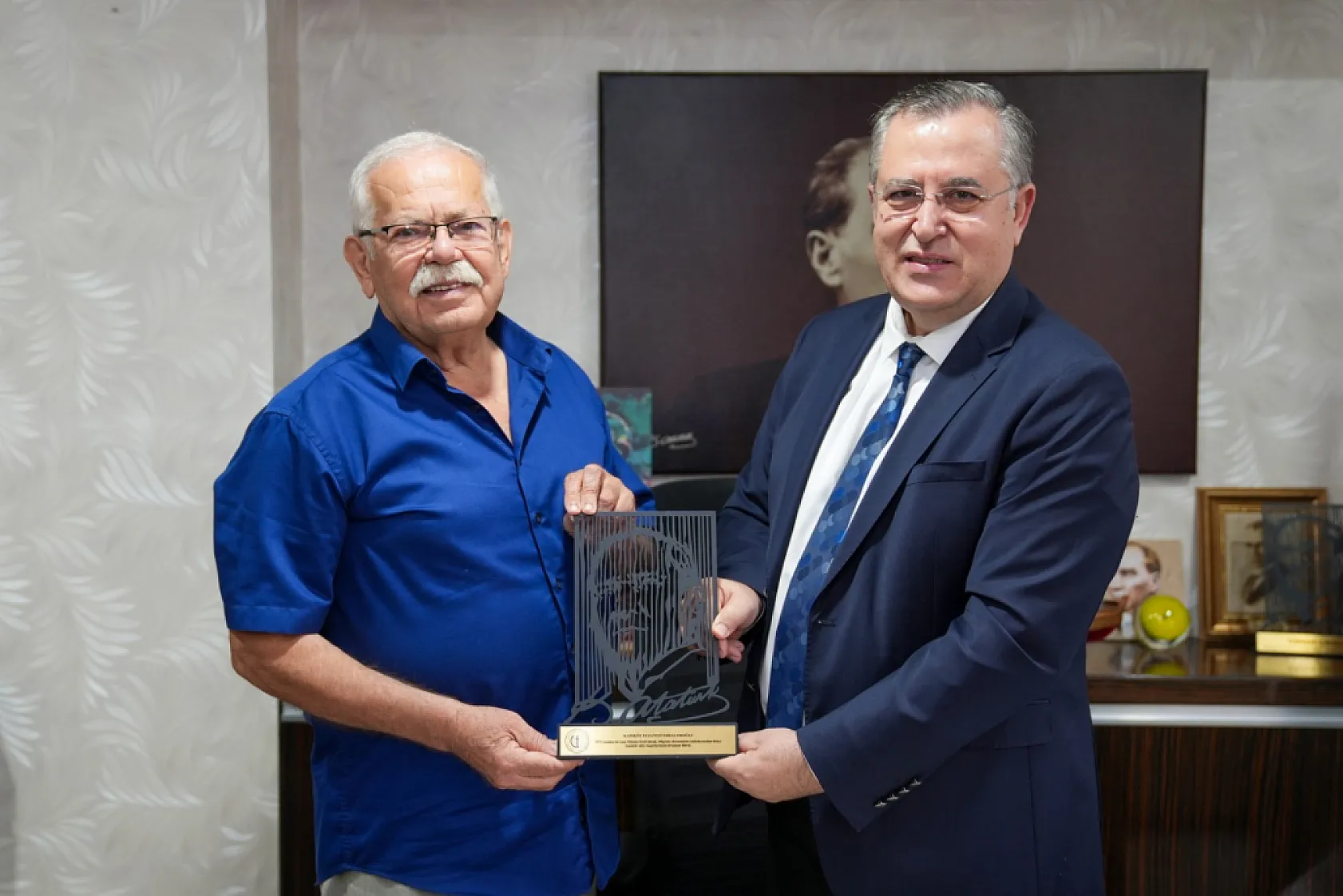 Fethiye Ticaret ve Sanayi Odası'ndan 40 Yılı Aşan Üyelere Teşekkür Plaketi