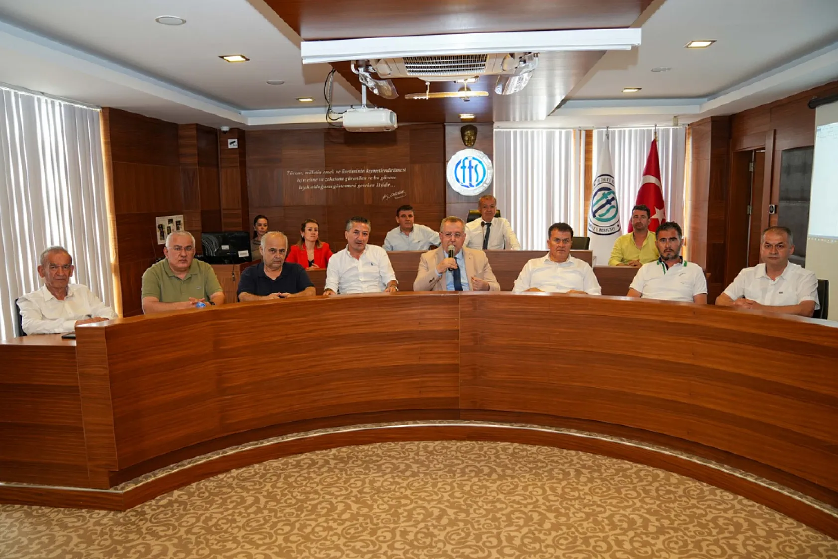 FTSO Meclis Toplantısı'nda gündem maddeleri oybirliğiyle kabul edildi