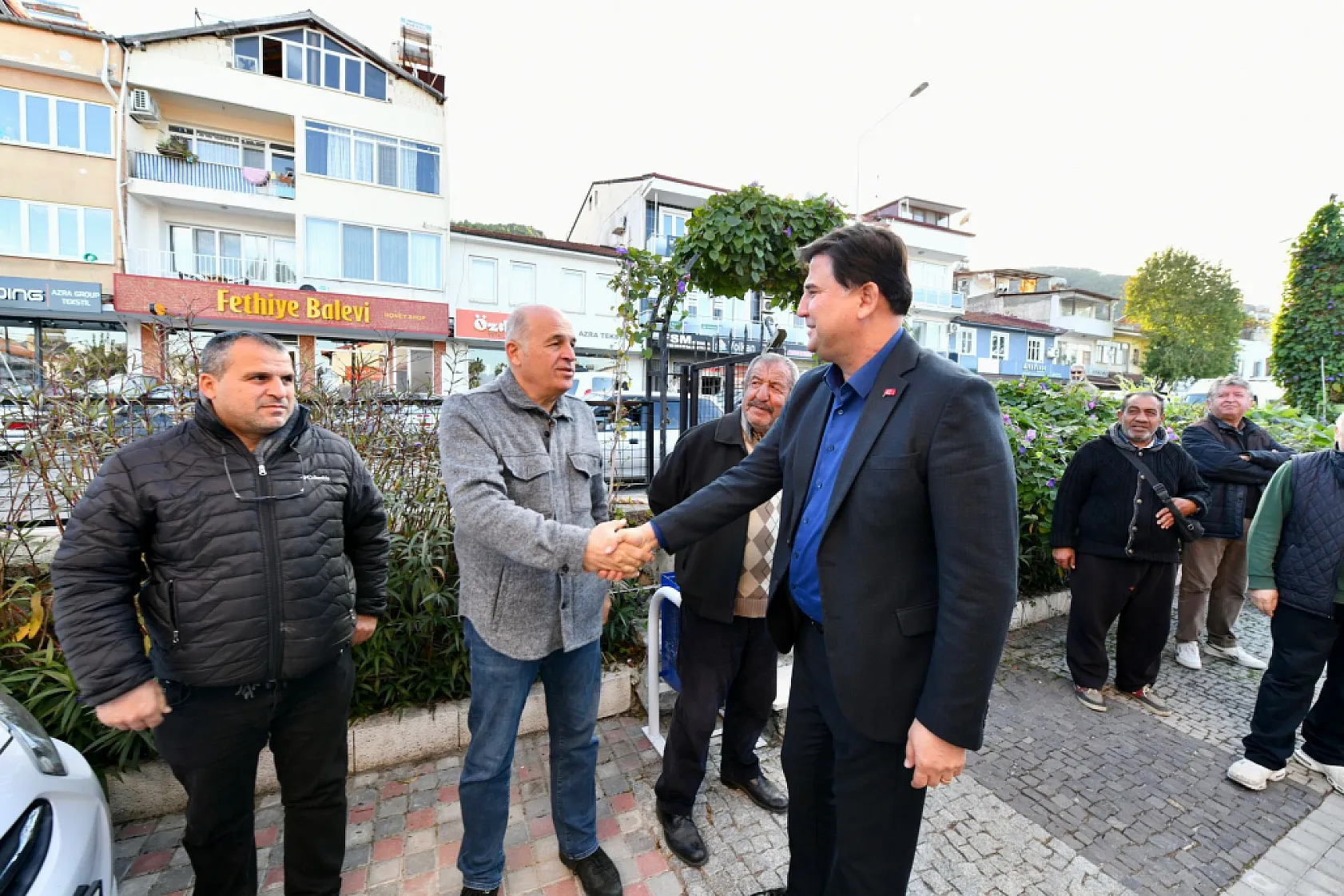 Fethiye'de Başkan Karaca şiddetli yağış hakkında konuştu, Projelerden bahsetti