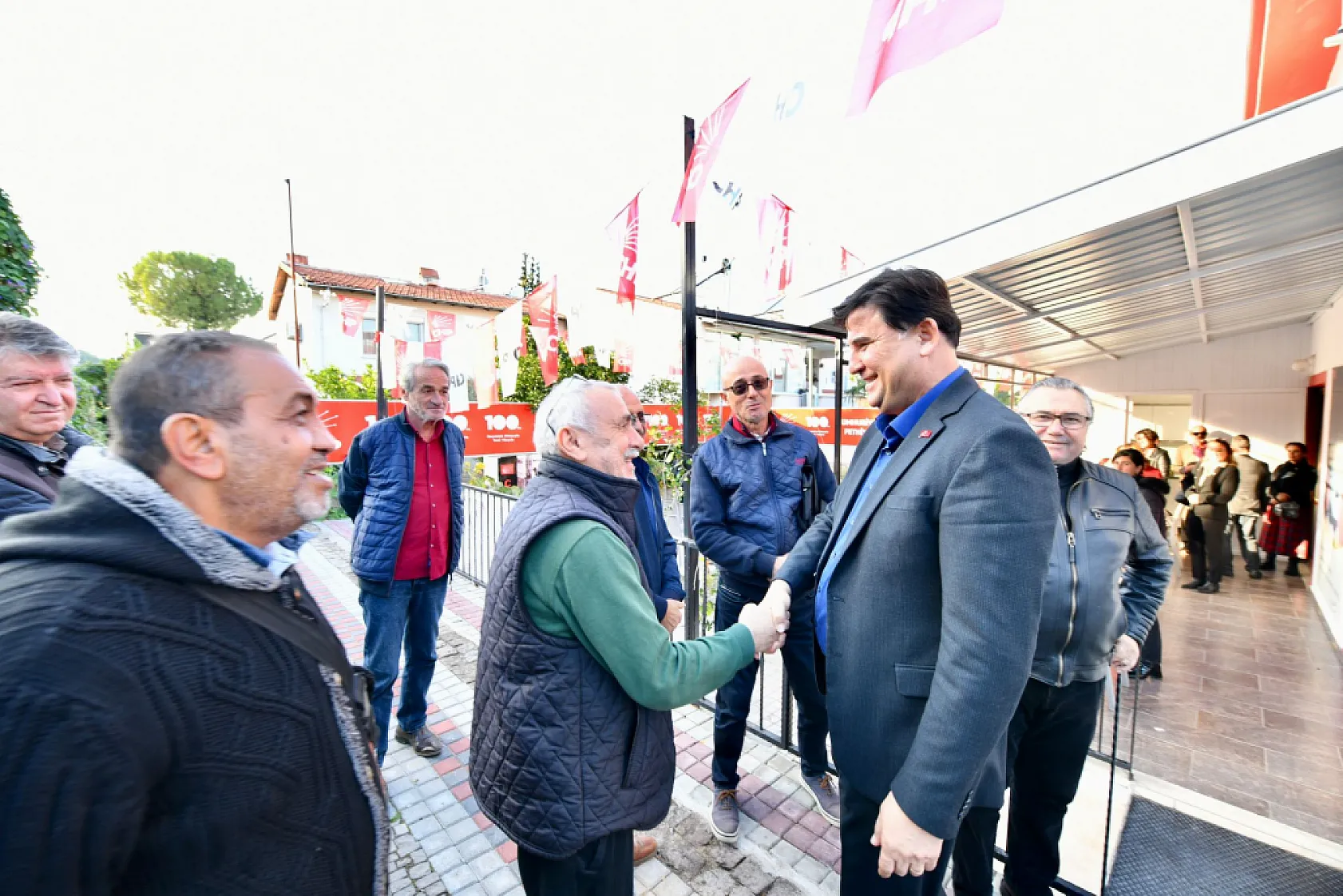 Fethiye'de Başkan Karaca şiddetli yağış hakkında konuştu, Projelerden bahsetti