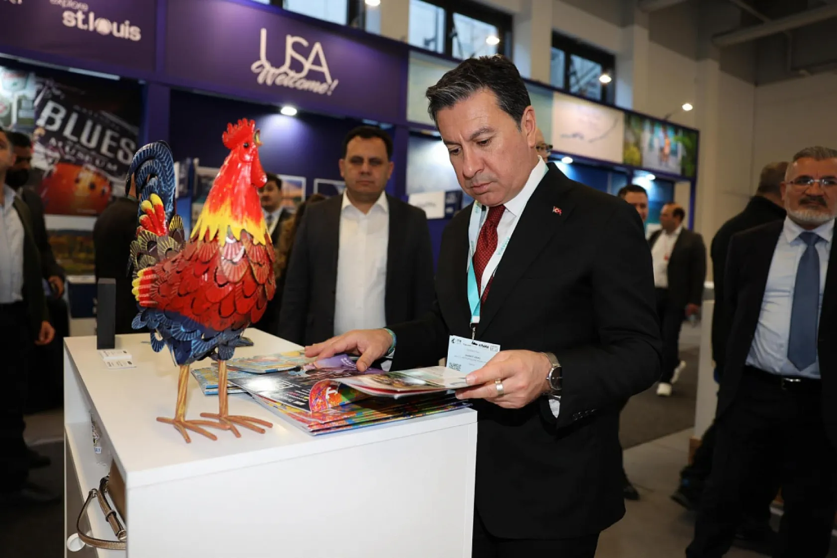 Başkan Aras ITB Berlin Turizm Fuarı İçin Almanya'da