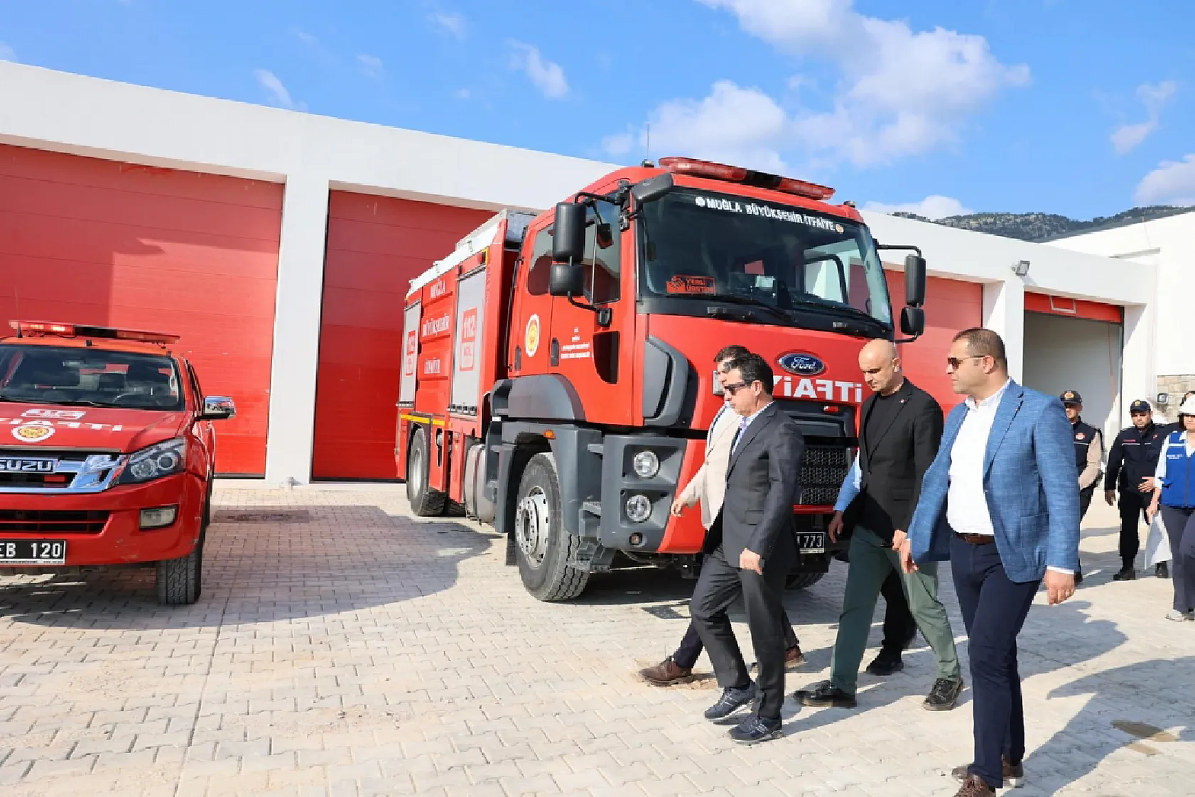 Başkan Aras, Bodrum'da yatırımları yerinde inceledi