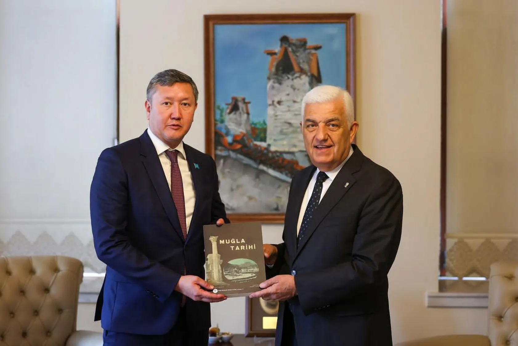 Kanafeyev'den Başkan Gürün'e Ziyaret