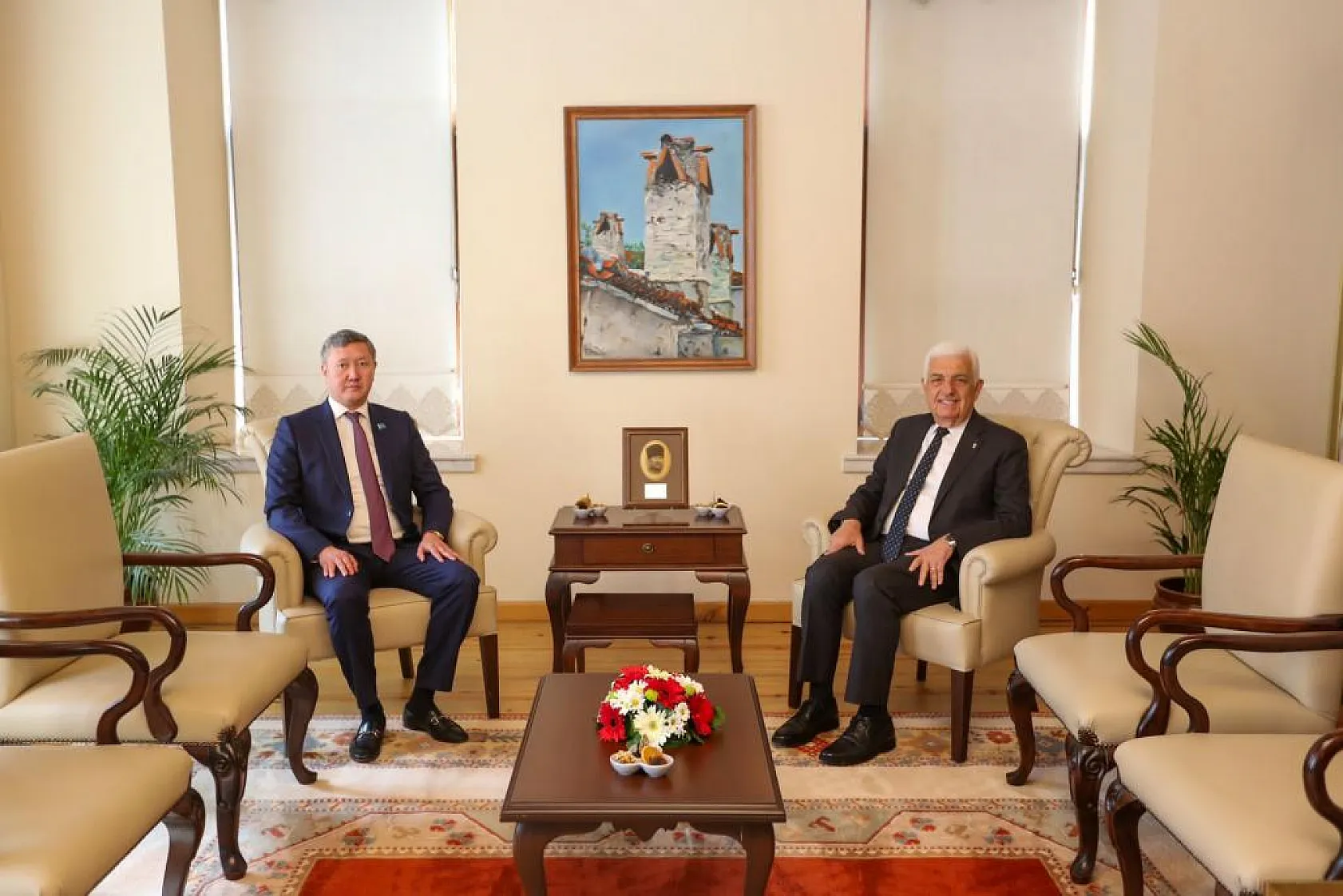 Kanafeyev'den Başkan Gürün'e Ziyaret