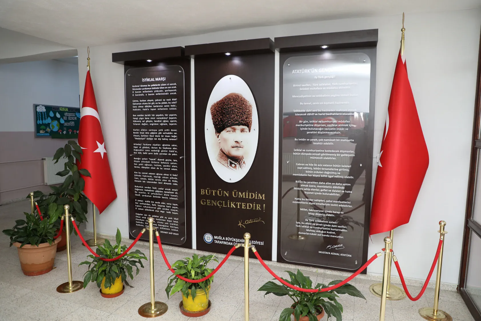 Okullara Muğla Büyükşehir desteği