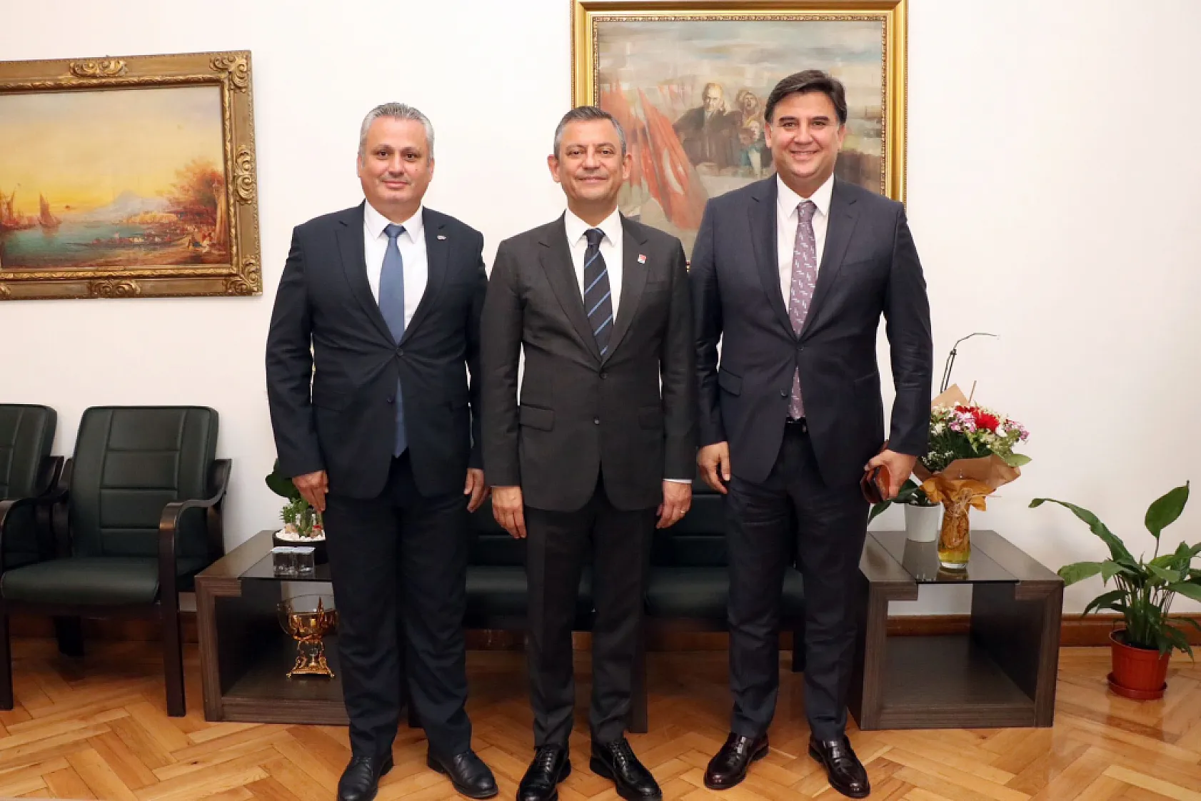 Başkan Karaca, CHP Genel Başkanı Özgür Özel ile Görüştü