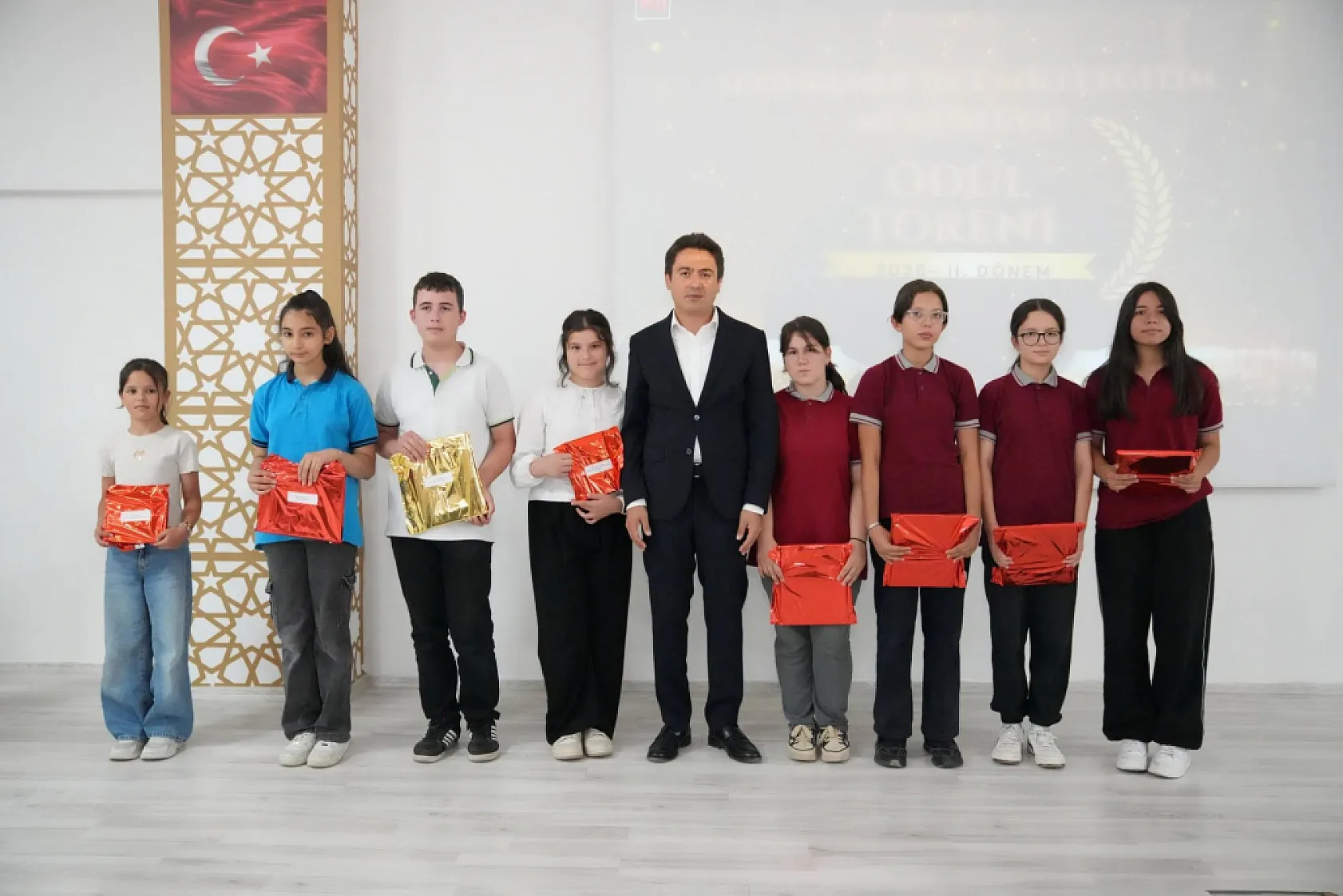 Seydikemer'de başarı ödülleri sahiplerini buldu