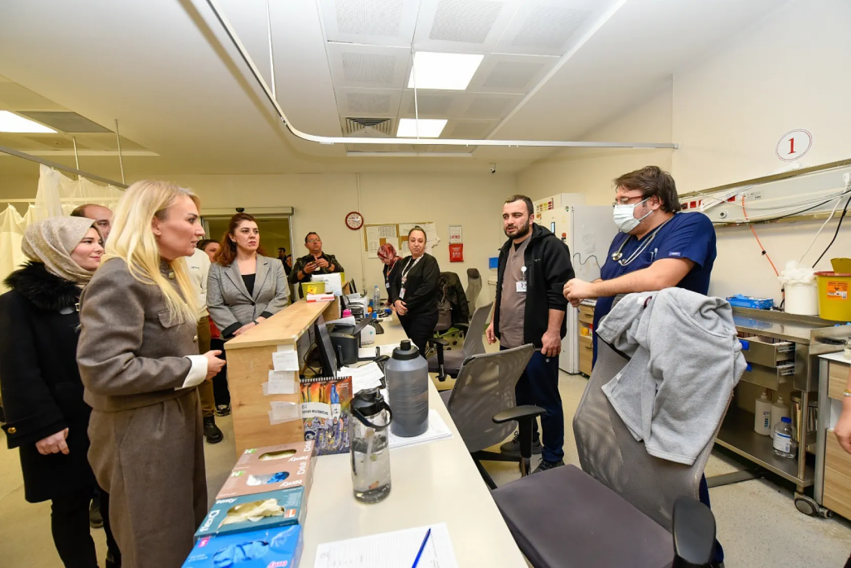 Muğla İl Sağlık Müdürü Dr. Akça Milas'ta sağlık tesislerini inceledi