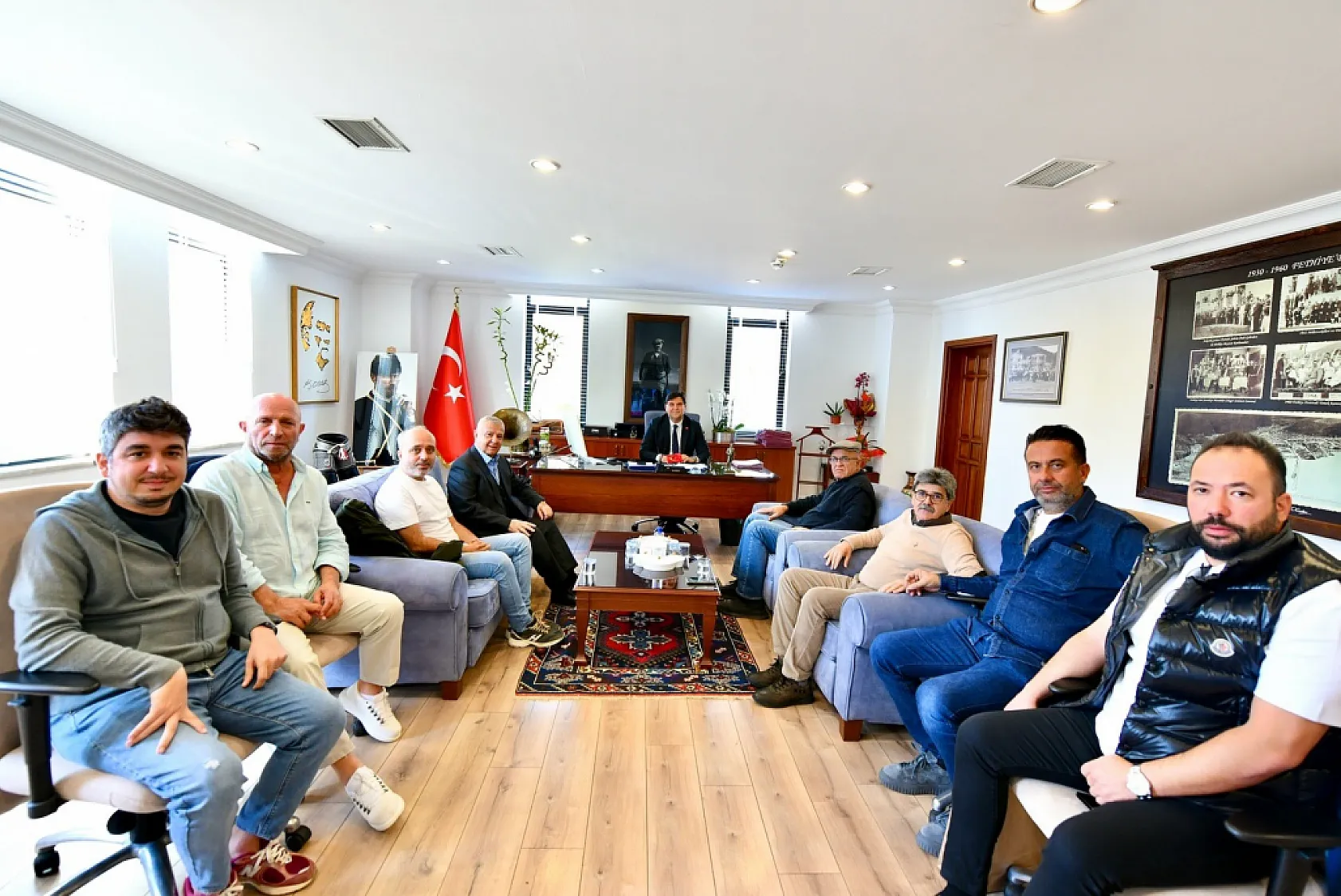 Fethiyespor Yönetiminden Başkan Karaca'ya Anlamlı Ziyaret