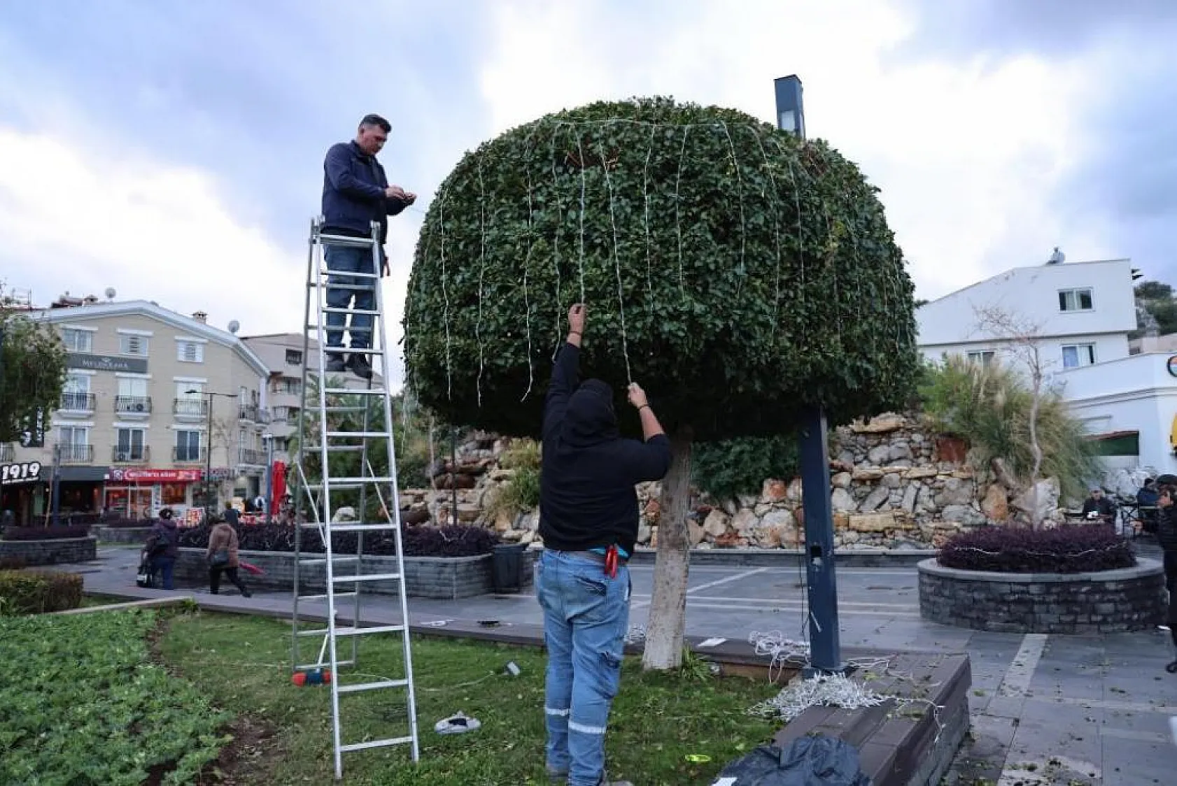 Yeni yıl hazırlıkları tamamlandı