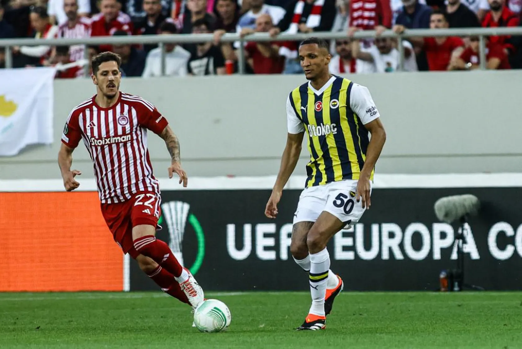 ŞİFRESİZ YAYINLANACAK! FENERBAHÇE-OLYMPİAKOS Konferans Ligi çeyrek final rövanş maçı ne zaman, saat kaçta hangi kanalda? Acun Ilıcalı duyurdu