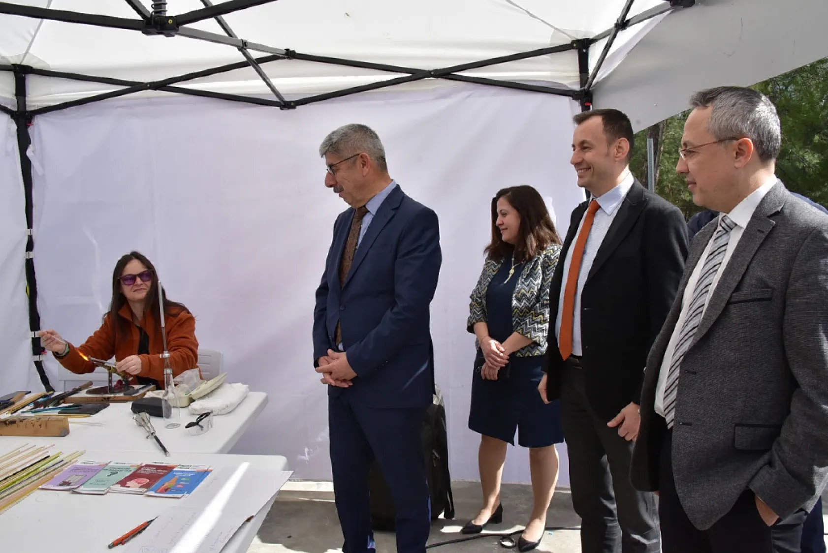 Çevre Tırı MSKÜ'de öğrencilerle buluştu