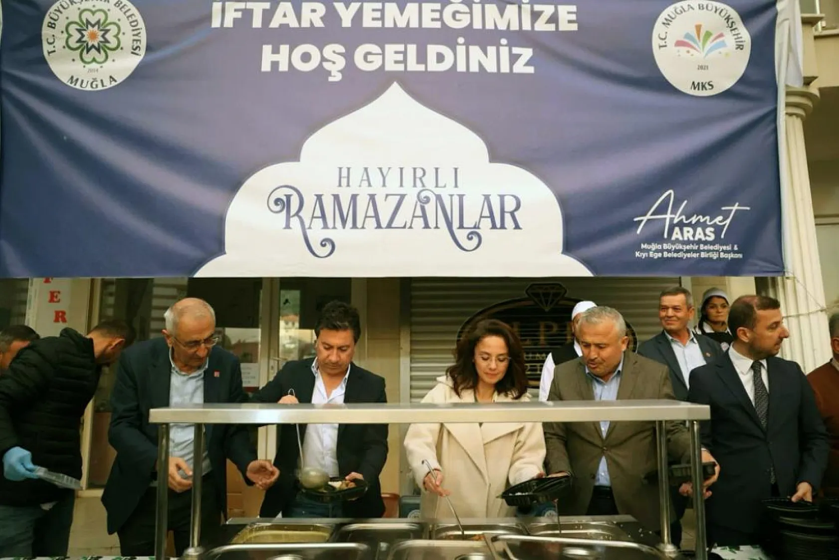 Muğla Büyükşehir iftar yemekleri Kavaklıdere ile devam etti