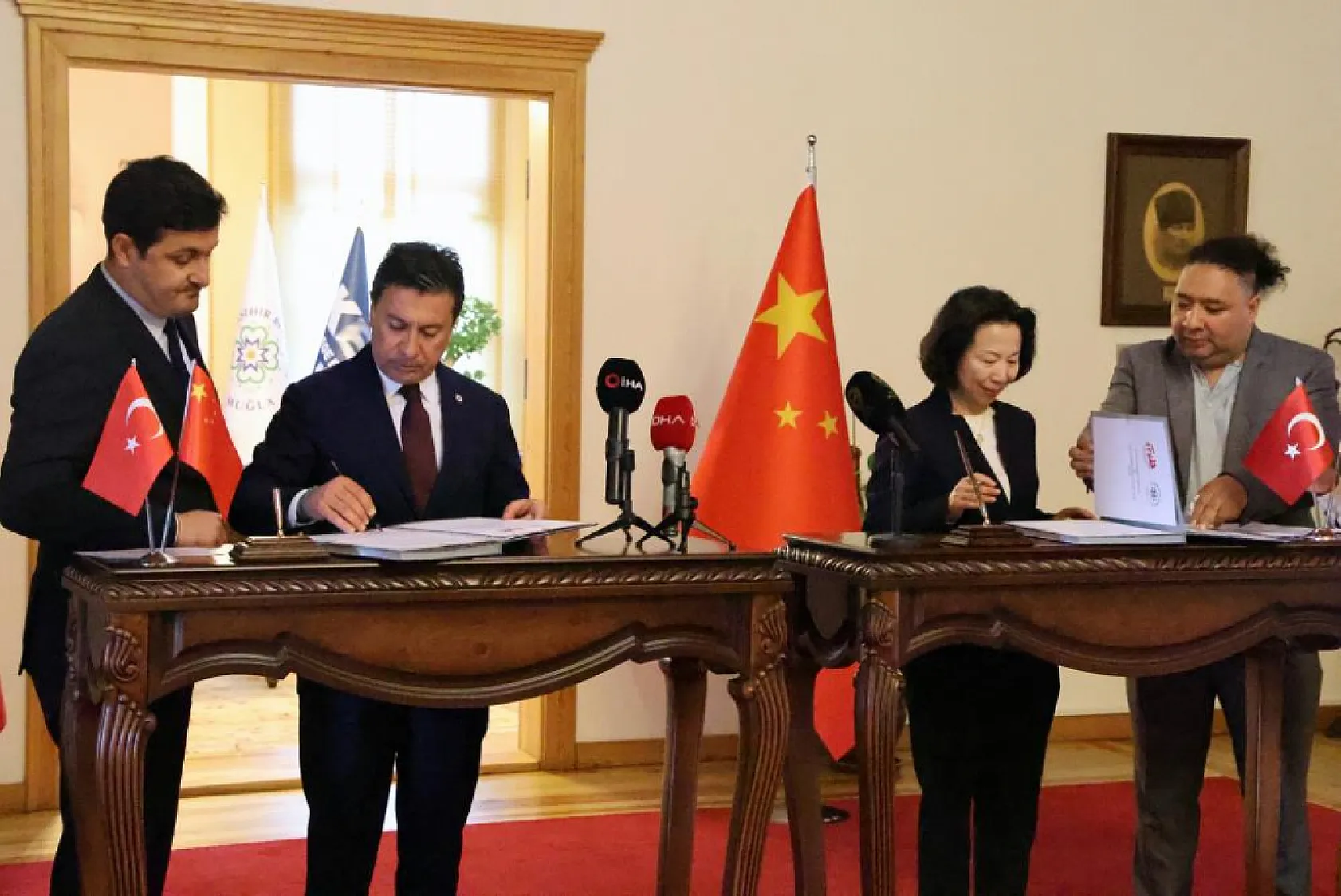 Muğla Büyükşehir ile Çin'in Leshan kenti arasında 'Kardeş Şehir' işbirliği protokolü