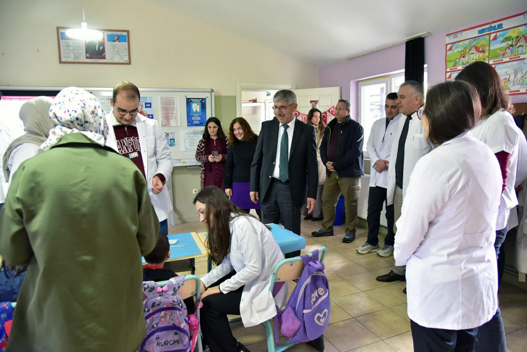 MSKÜ Ula'da öğrenci ve velilerle biraraya geldi