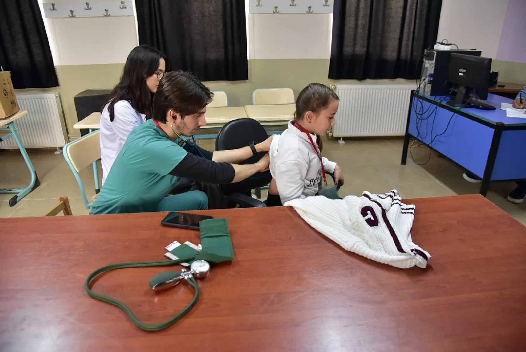 MSKÜ Ula'da öğrenci ve velilerle biraraya geldi