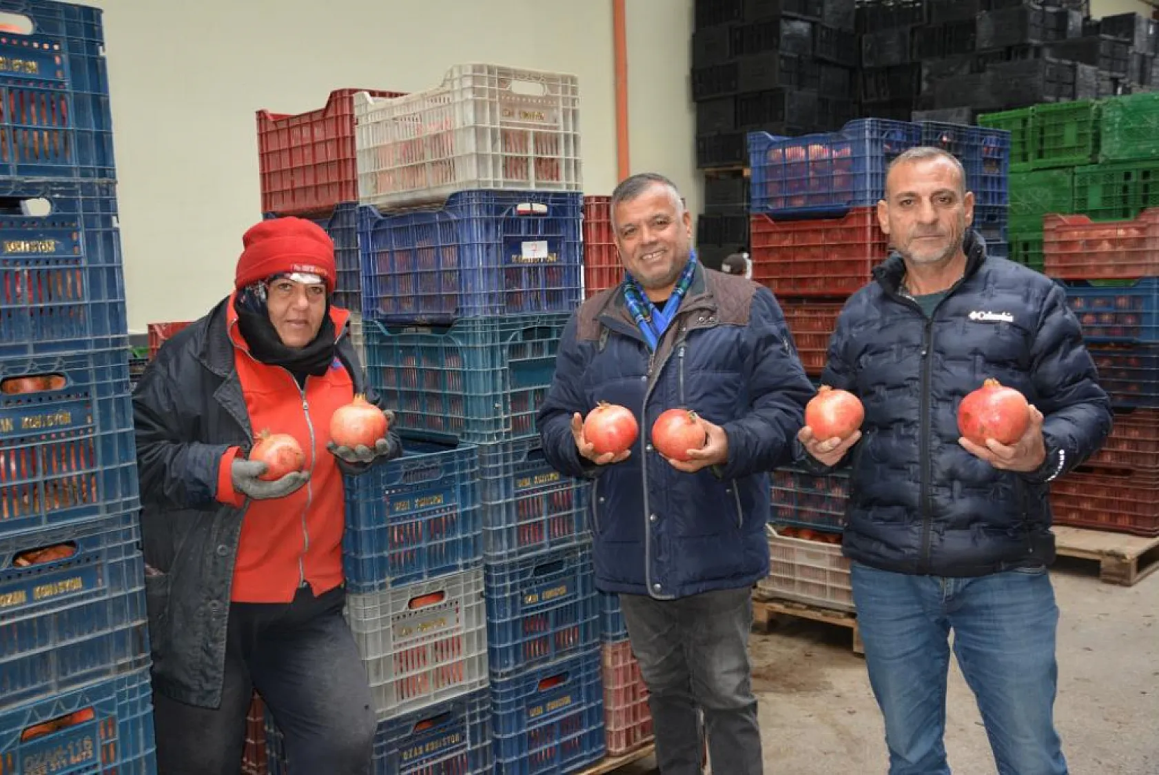 Fethiye ve Antalya Narları Rusya Sofralarında