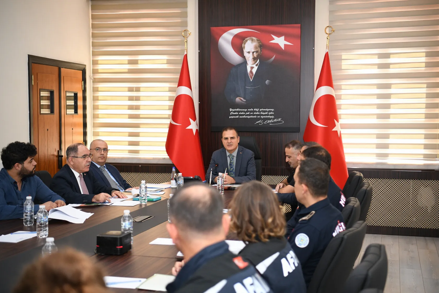 Muğla'da İl Risk Azaltma Planı İzleme ve Değerlendirme Kurulu Toplantısı Yapıldı