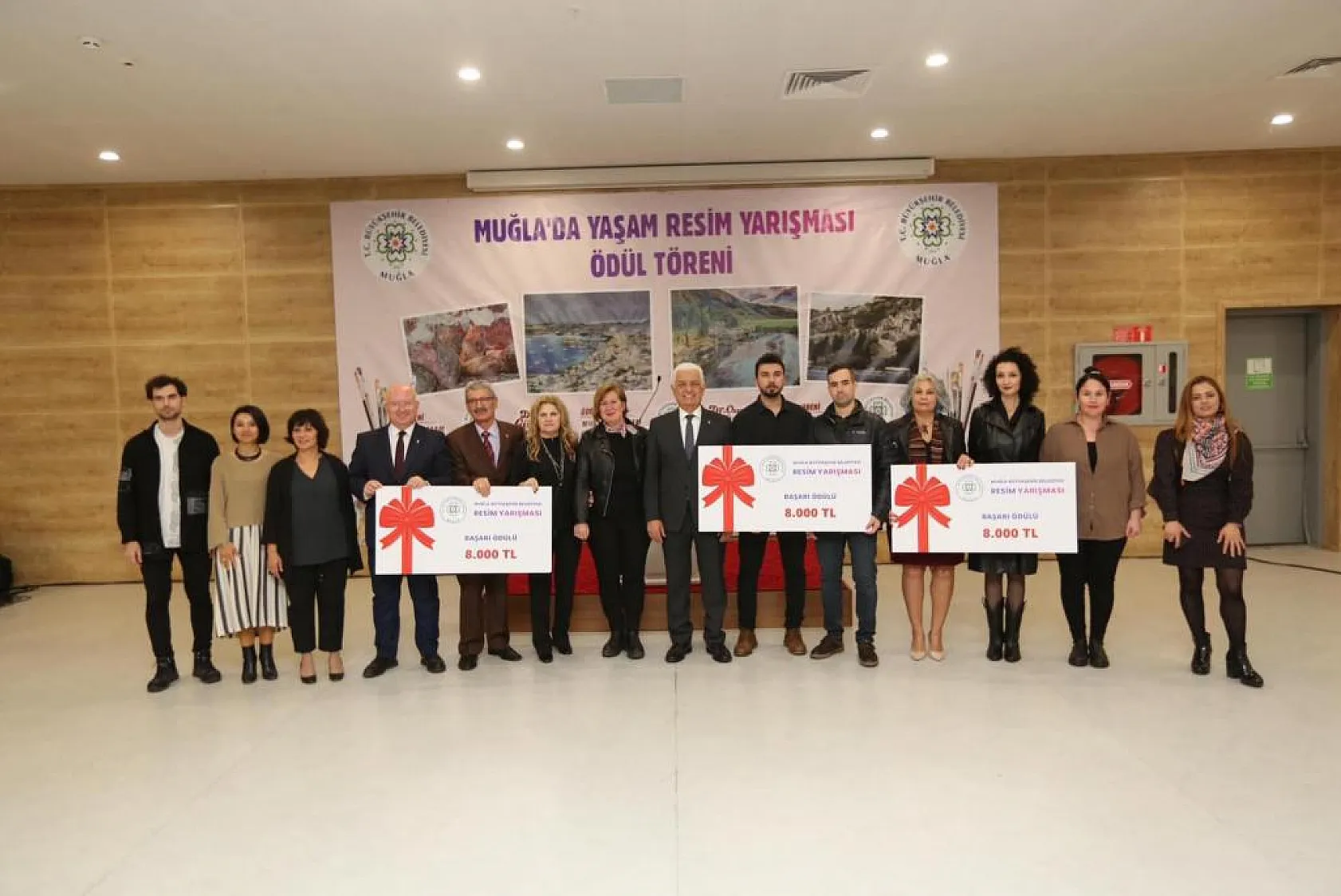 'Muğla'da Yaşam' temalı Resim yarışması ödül töreni