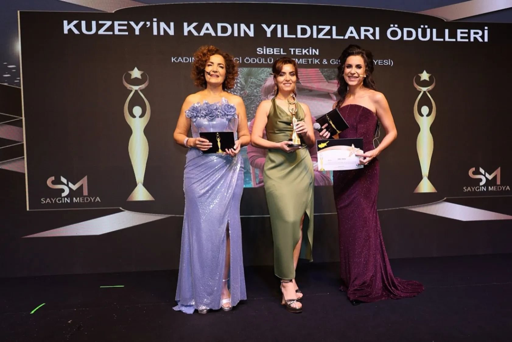 Datça'ya Kuzey'in Kadın Yıldızları'ndan iki ödül