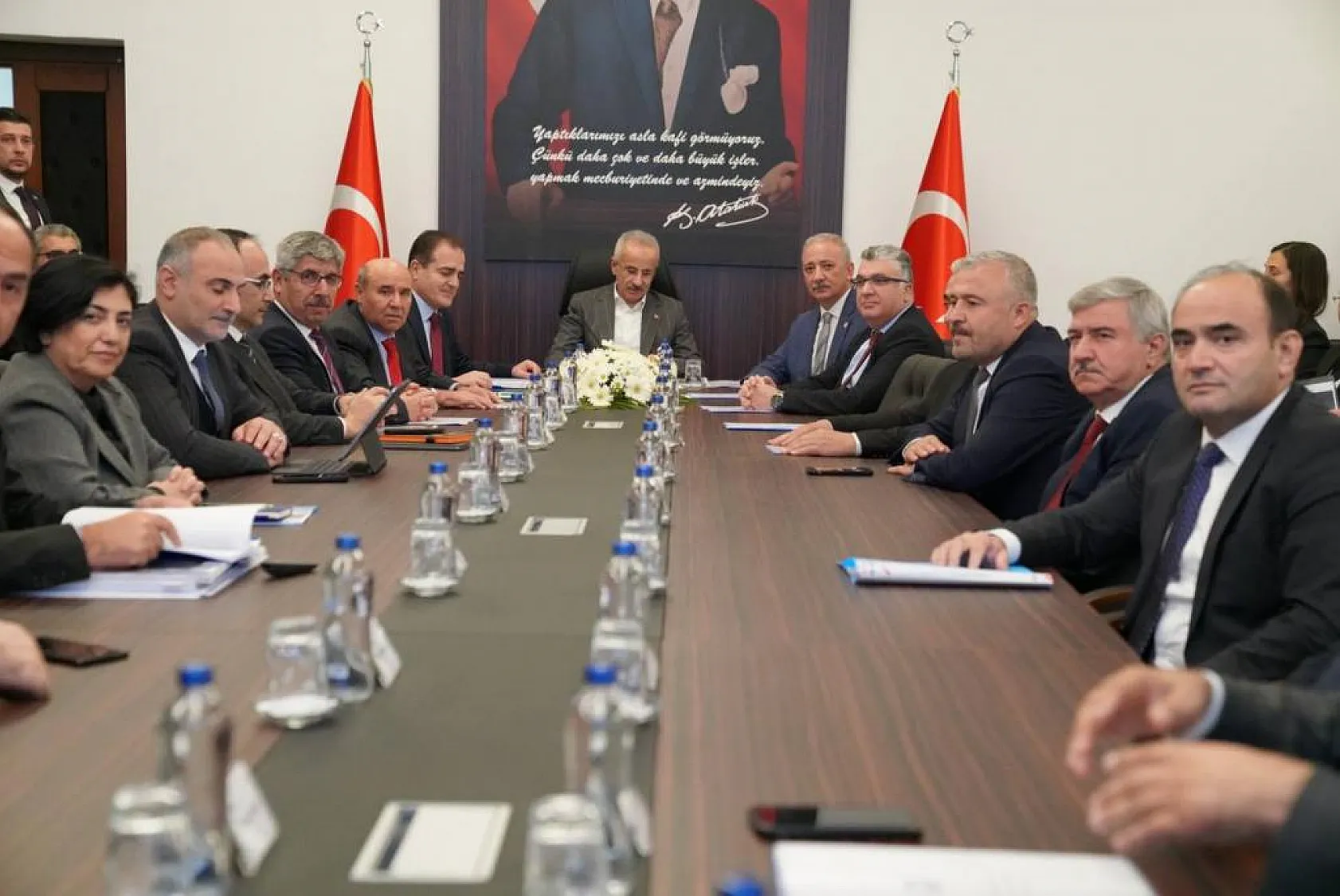 Başkan Akdenizli, Bakan Uraloğlu'ndan Söz Aldı