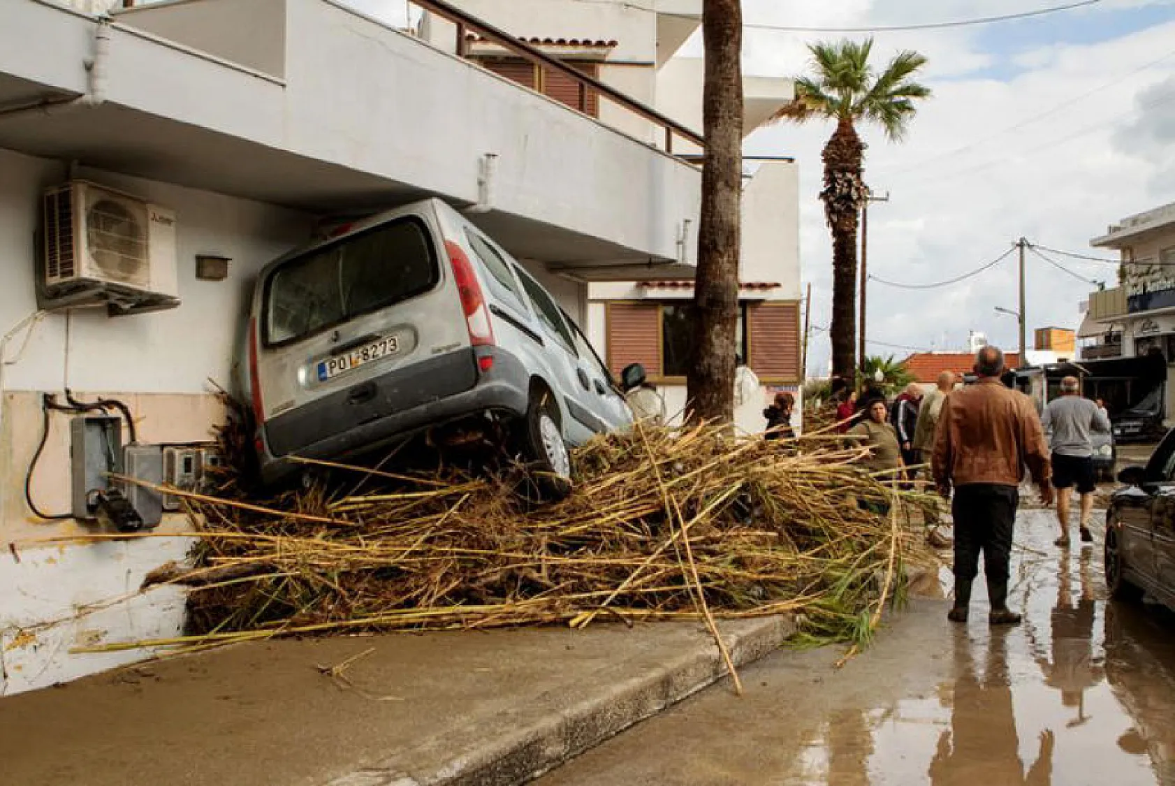 Rodos'u Sel Aldı