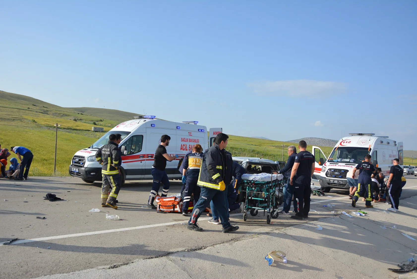 Emniyet şeridinde katliam gibi kazada 'Taksirle ölüme neden olma' suçundan cezalandırılma talebi