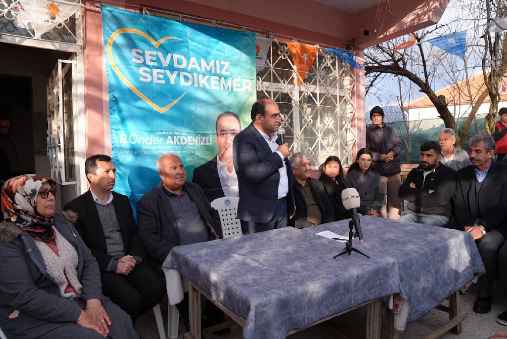 Akdenizli, Seçim Çalışmalarına Yayla Mahallelerinde Devam Etti