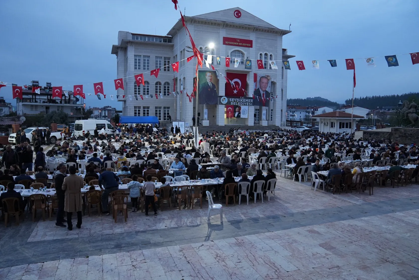 FTSO'nun Seydikemer'de düzenlediği iftar yemeği yoğun katılım oldu