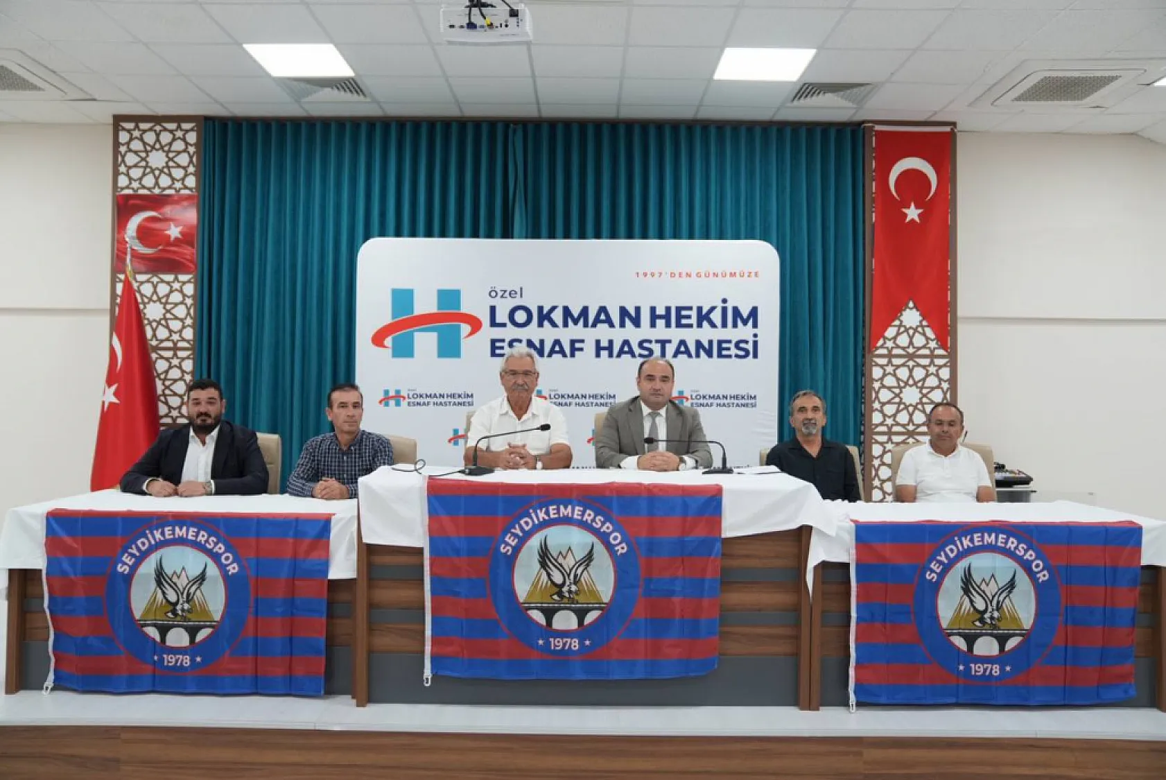 Seydikemerspor'un Ana Sponsoru Özel Lokman Hekim Esnaf Hastanesi Oldu