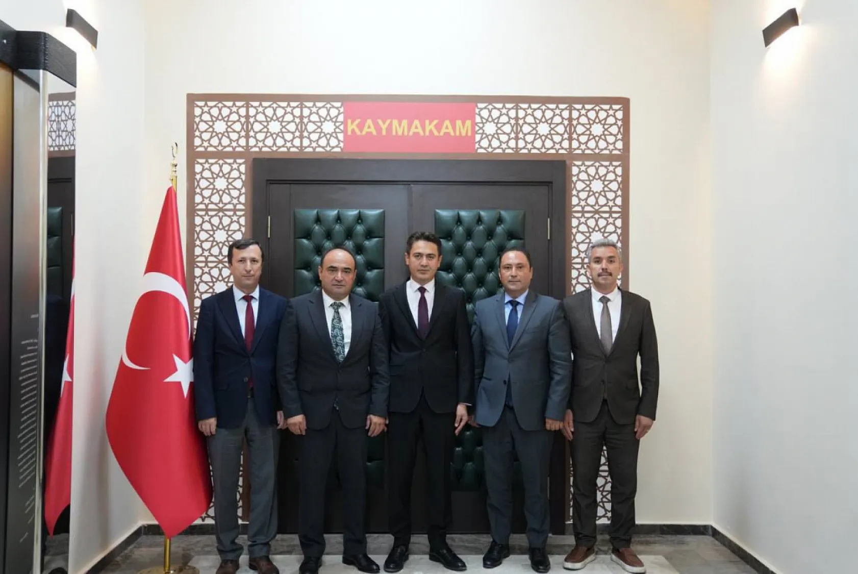 Kaymakam Dilekli'ye Cumhur İttifakı Heyetinden 'Hayırlı Olsun' Ziyareti