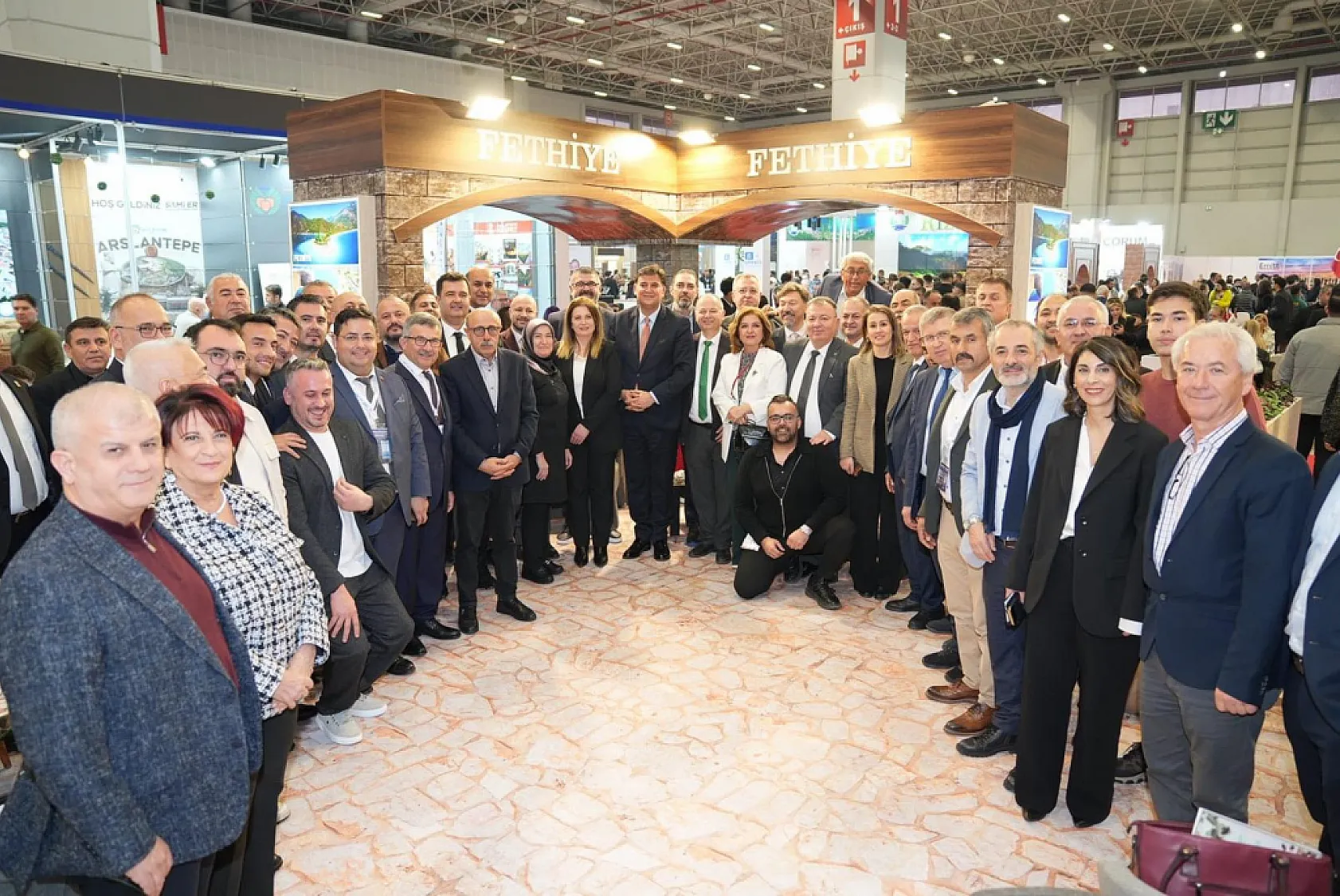 EMITT Turizm Fuarı'nda İlk Gün Fethiye Standına Yoğun İlgi