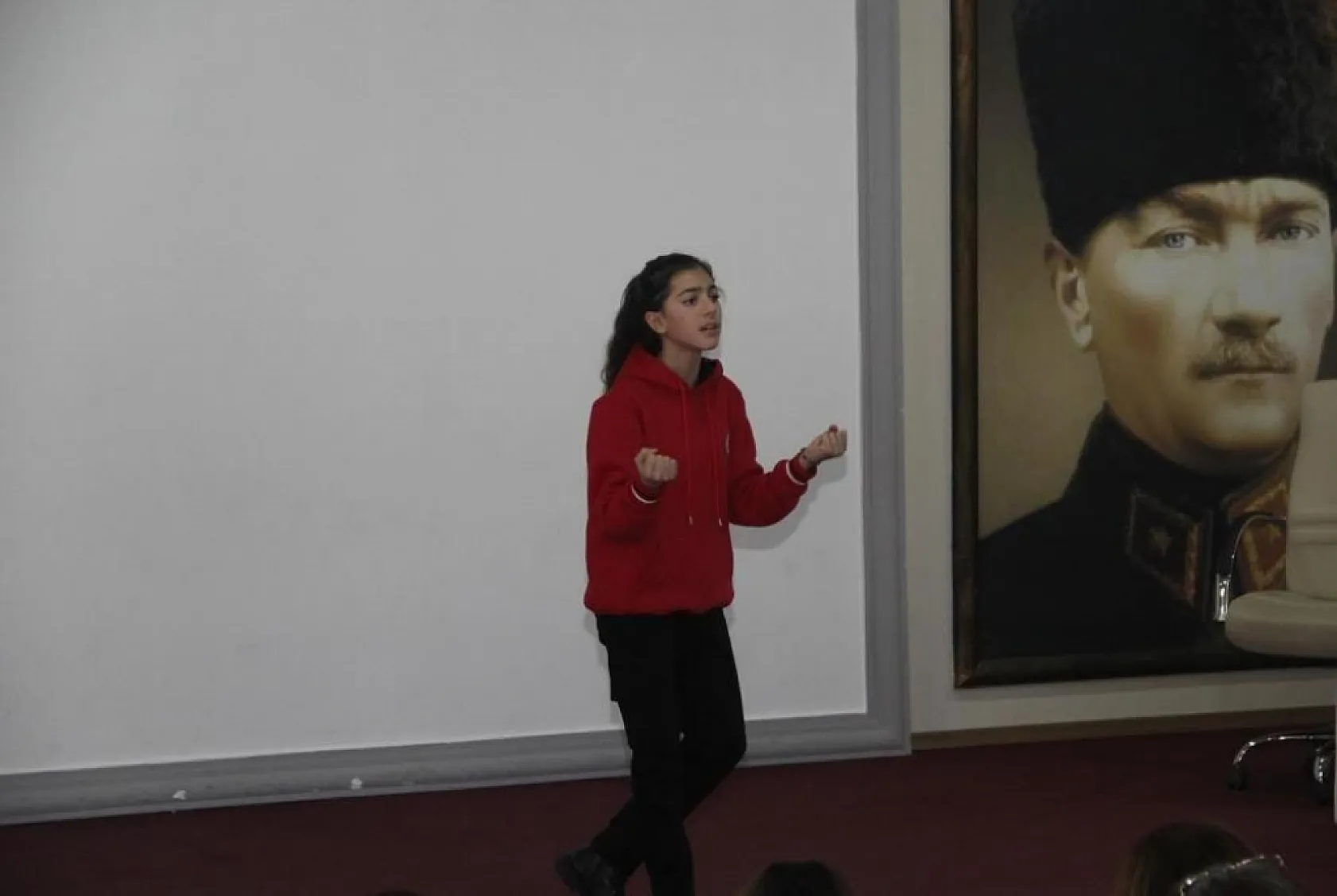 Menteşe'de İstiklâl Marşı'nı güzel okuma yarışması düzenlendi