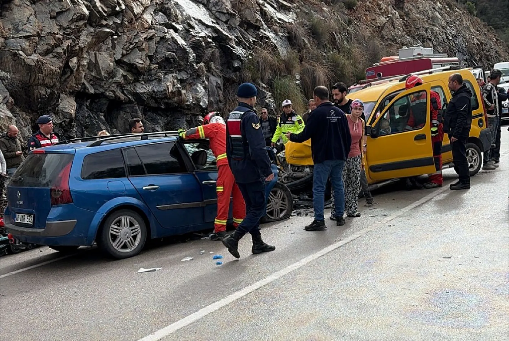 Fethiye'de trafik kazası: 7 yaralı