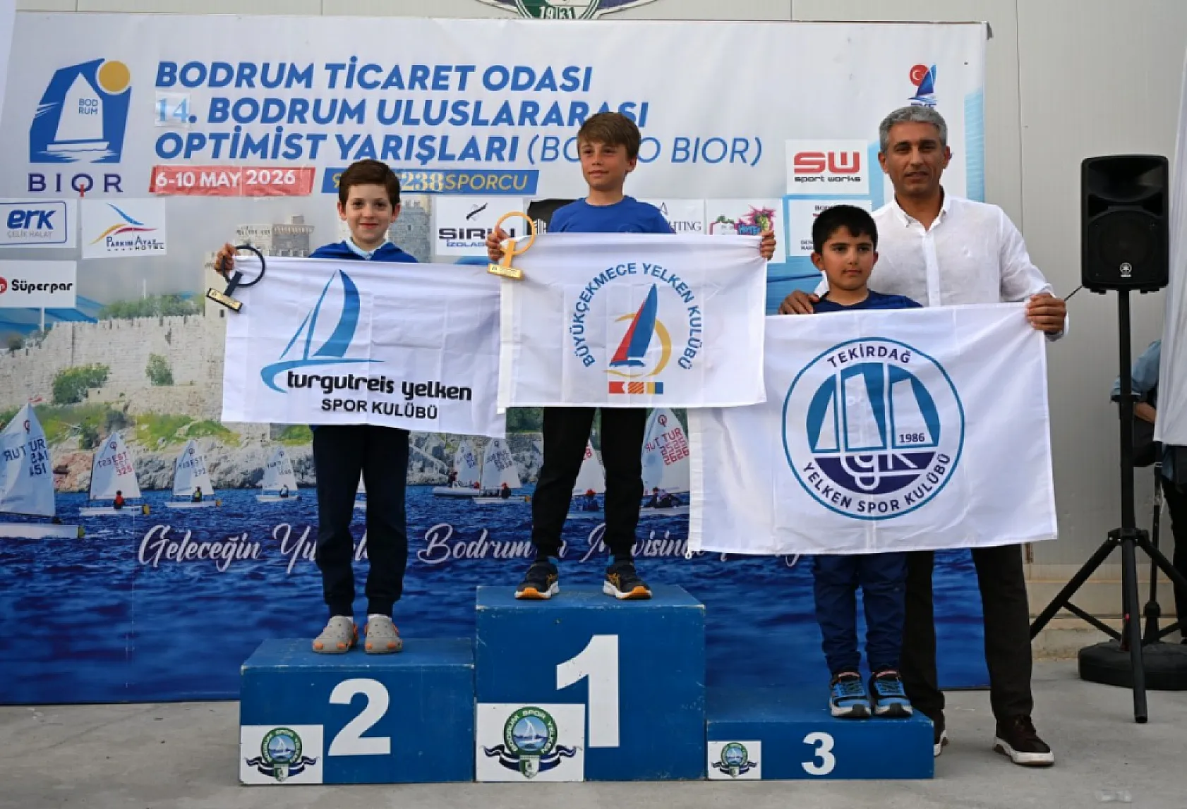 Bodrum Ticaret Odası 14. Bodrum Uluslararası Optimist Yarışları sona erdi
