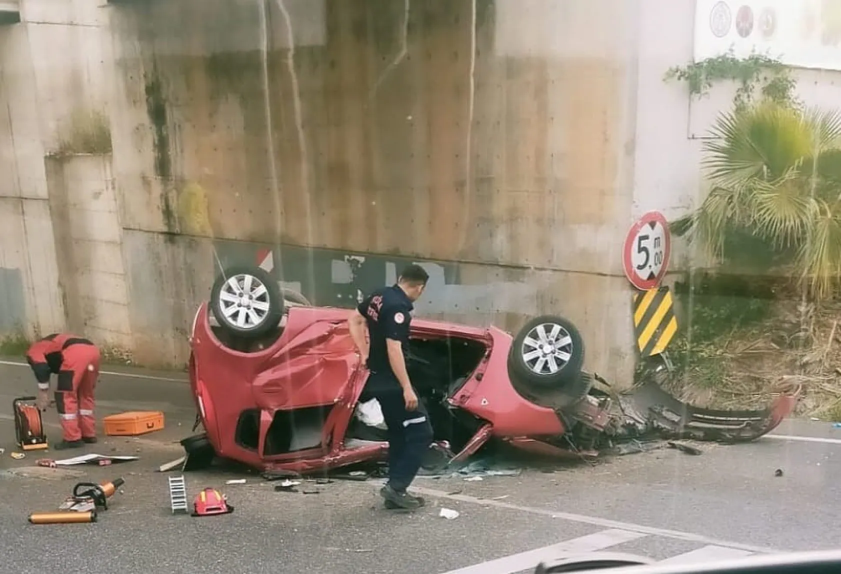 Muğla'da feci trafik kazası: 2 yaralı