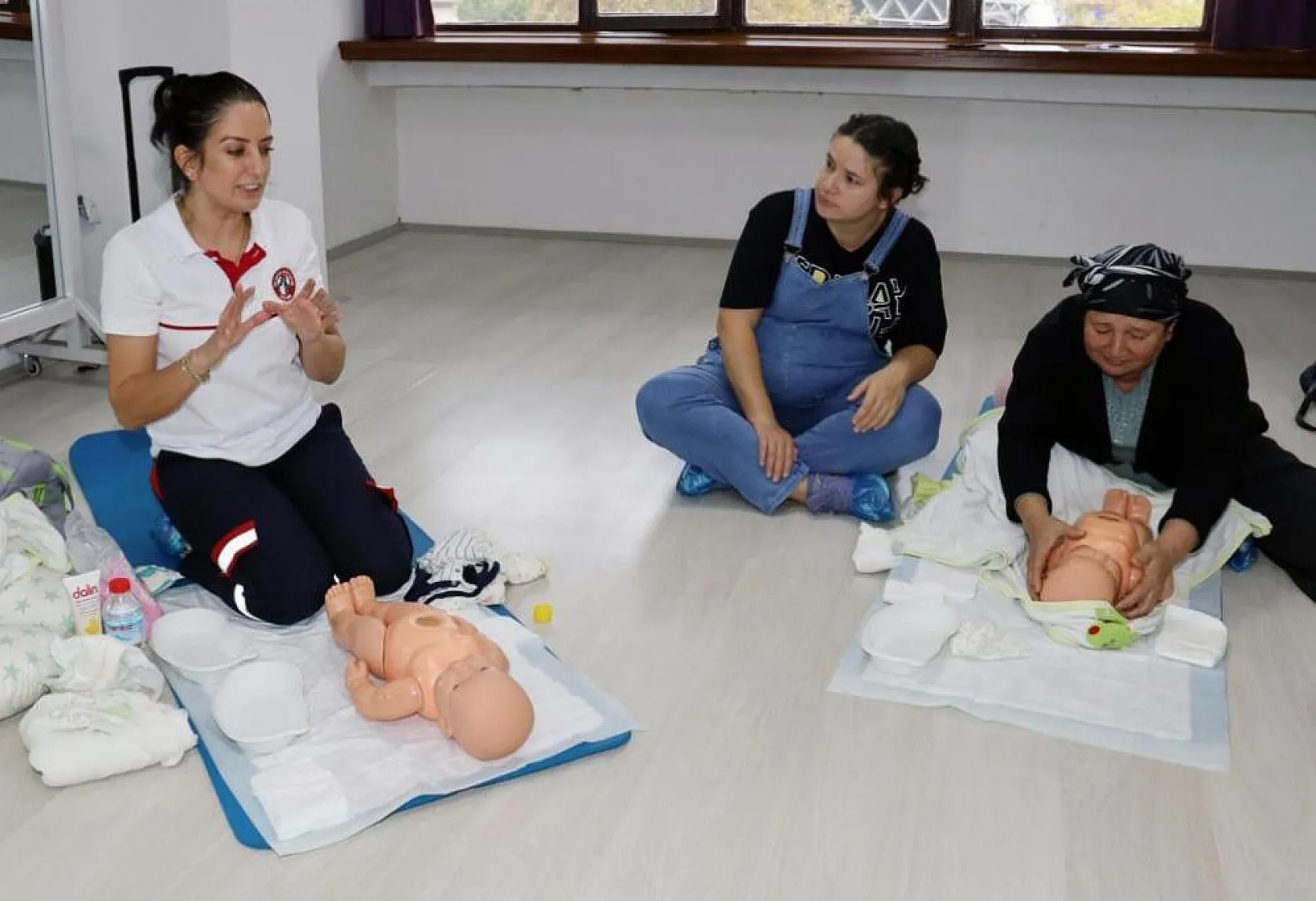 Doğuma hazırlık kursu açıldı