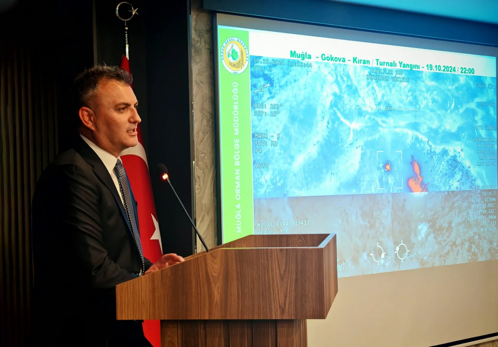 Muğla'da teknik personellere yangın eğitimi verildi