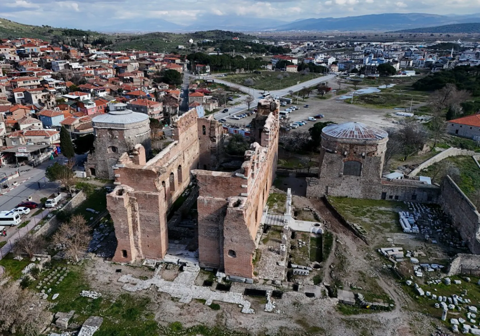 Pergamon'da 'Mozaikli Ev' gün yüzüne çıkarılıyor