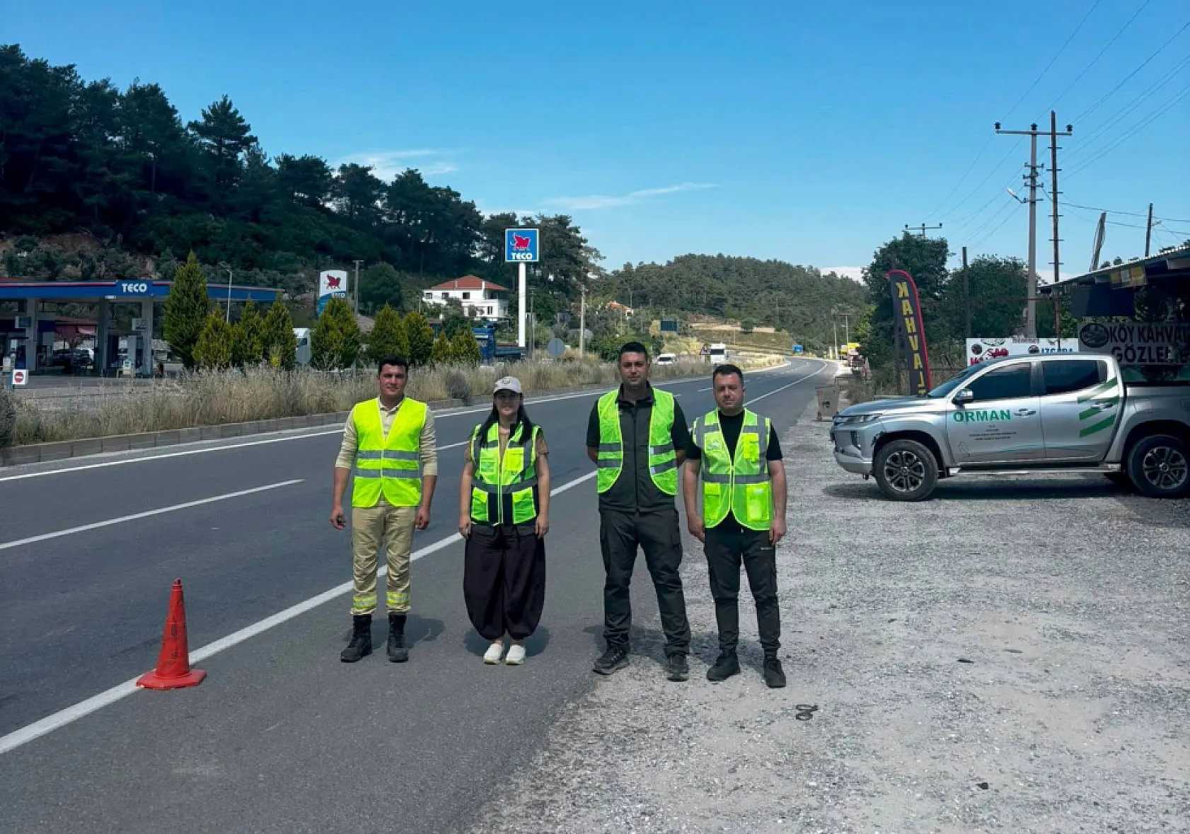 Muğla'da Orman Suçlarına Geçit Yok: Mobil Kontrol Noktalarında Denetimler Sürüyor