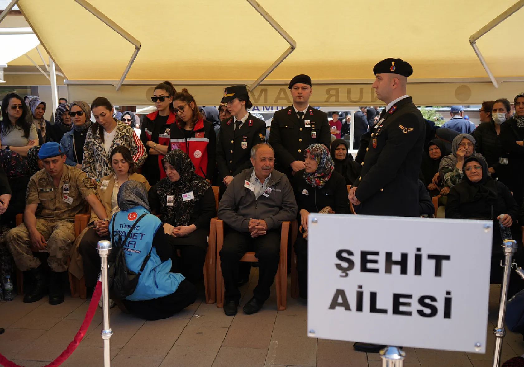 Şehit babasının gururlu duruşu: 'Ben de şehit babası oldum'