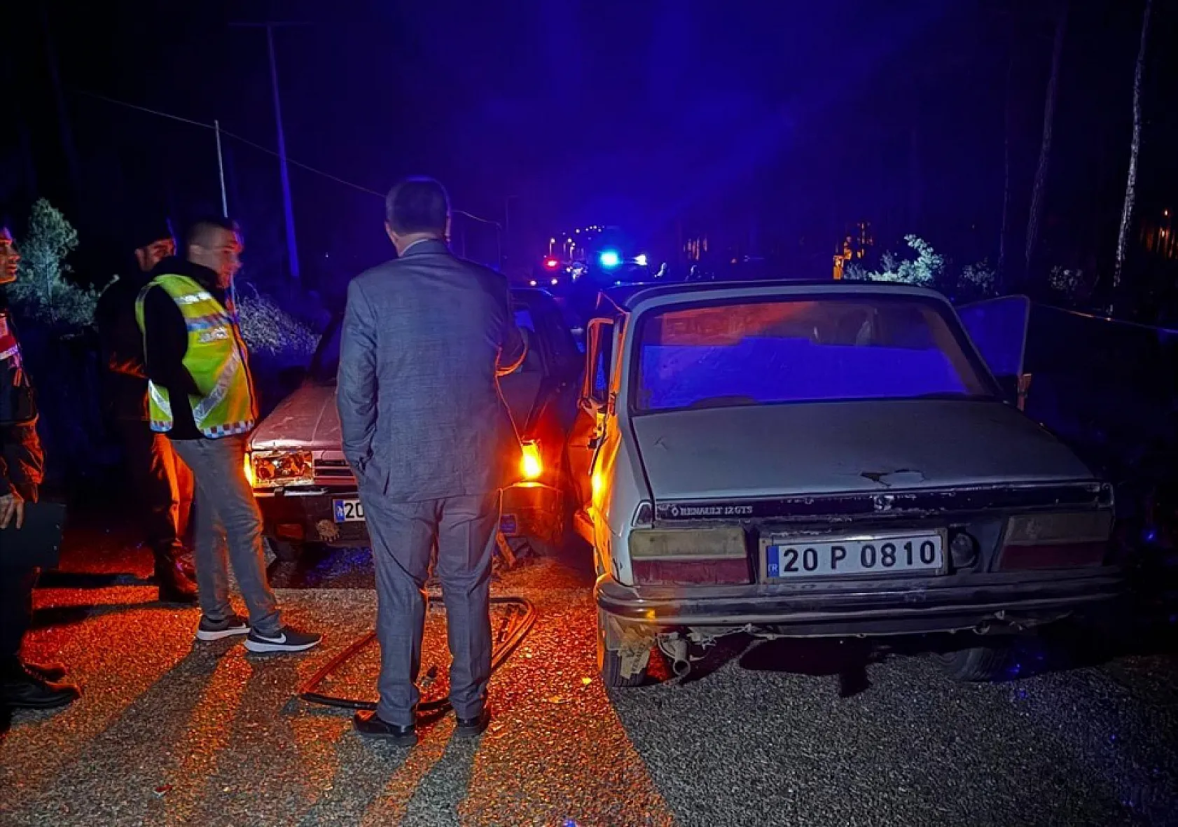 Dört aracın karıştığı zincirleme kazada motosiklet sürücüsü öldü