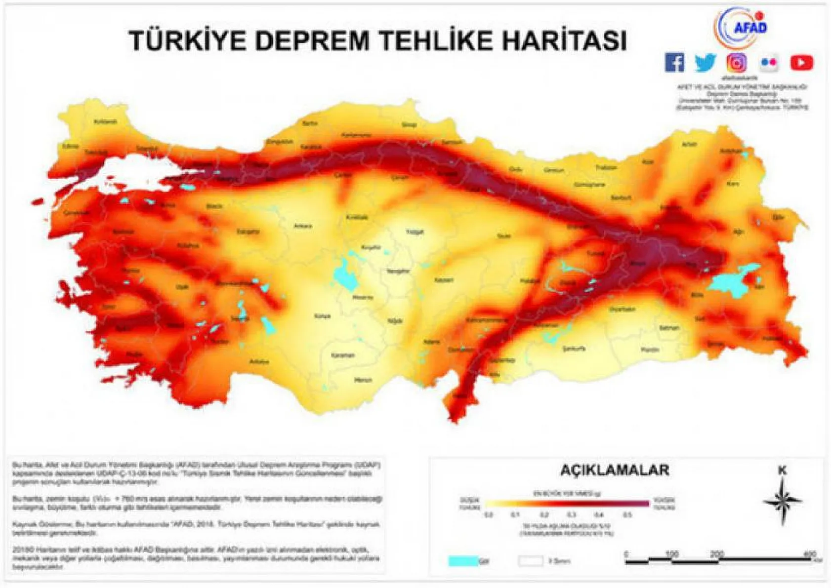 Uzmanlar uyardı, Muğla'da 4 aktif fay hattı bulunuyor! İşte Muğla deprem risk haritası