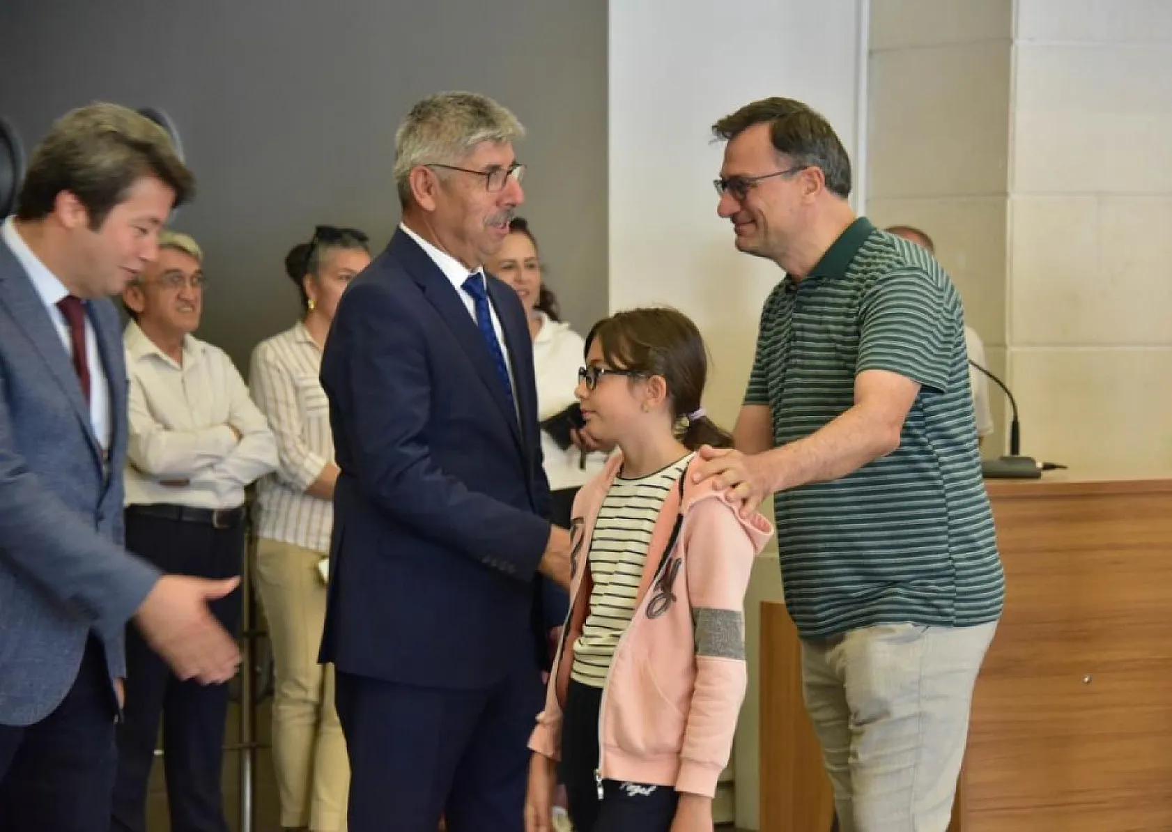 MSKÜ personeli bayramlaşma töreninde buluştu