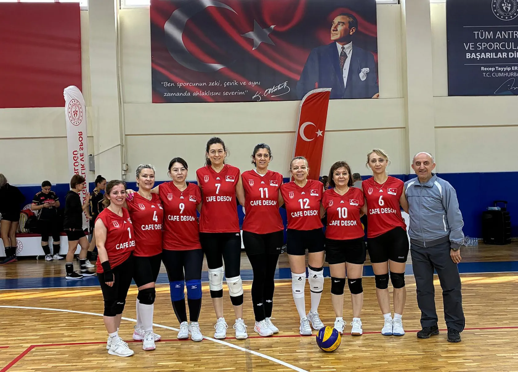Datça'da filelerin şampiyonu MSKÜ oldu