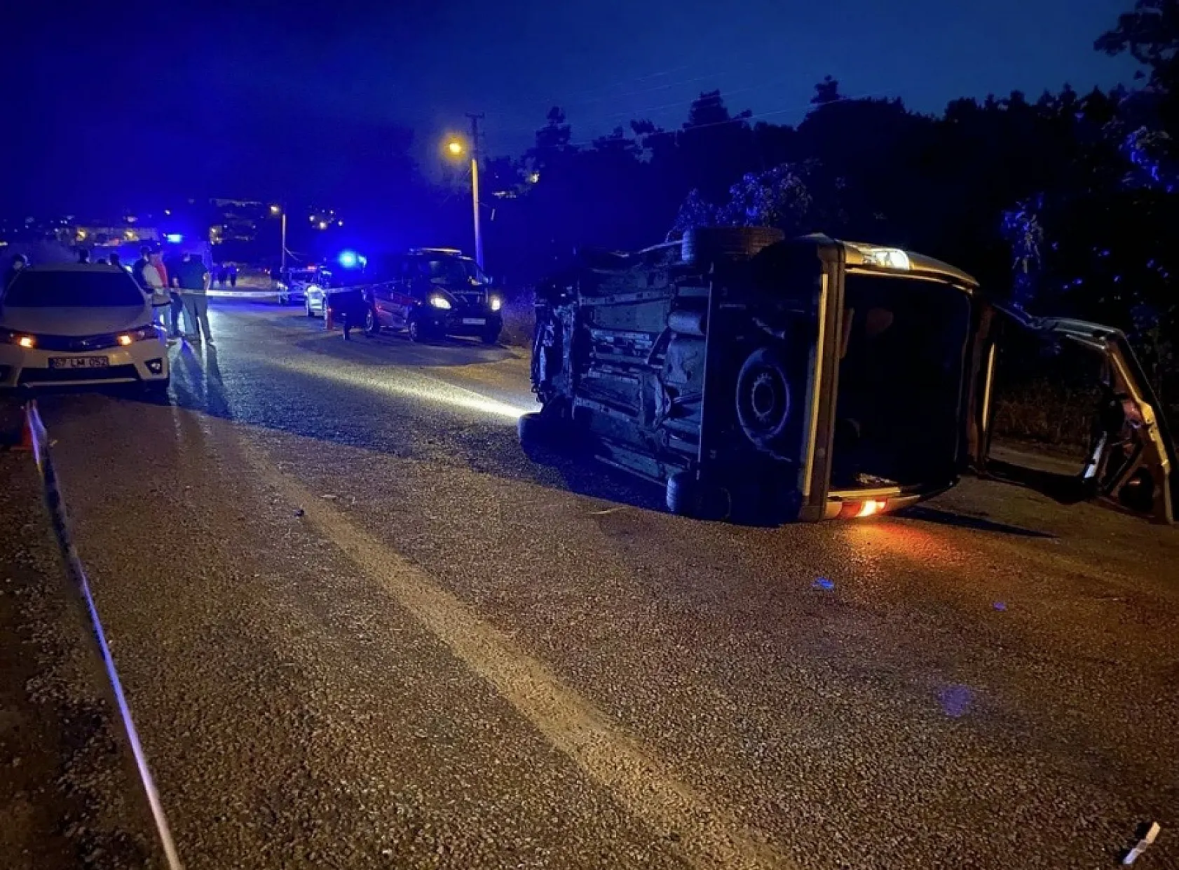 Trafik kazası: 1 ölü, 3 yaralı